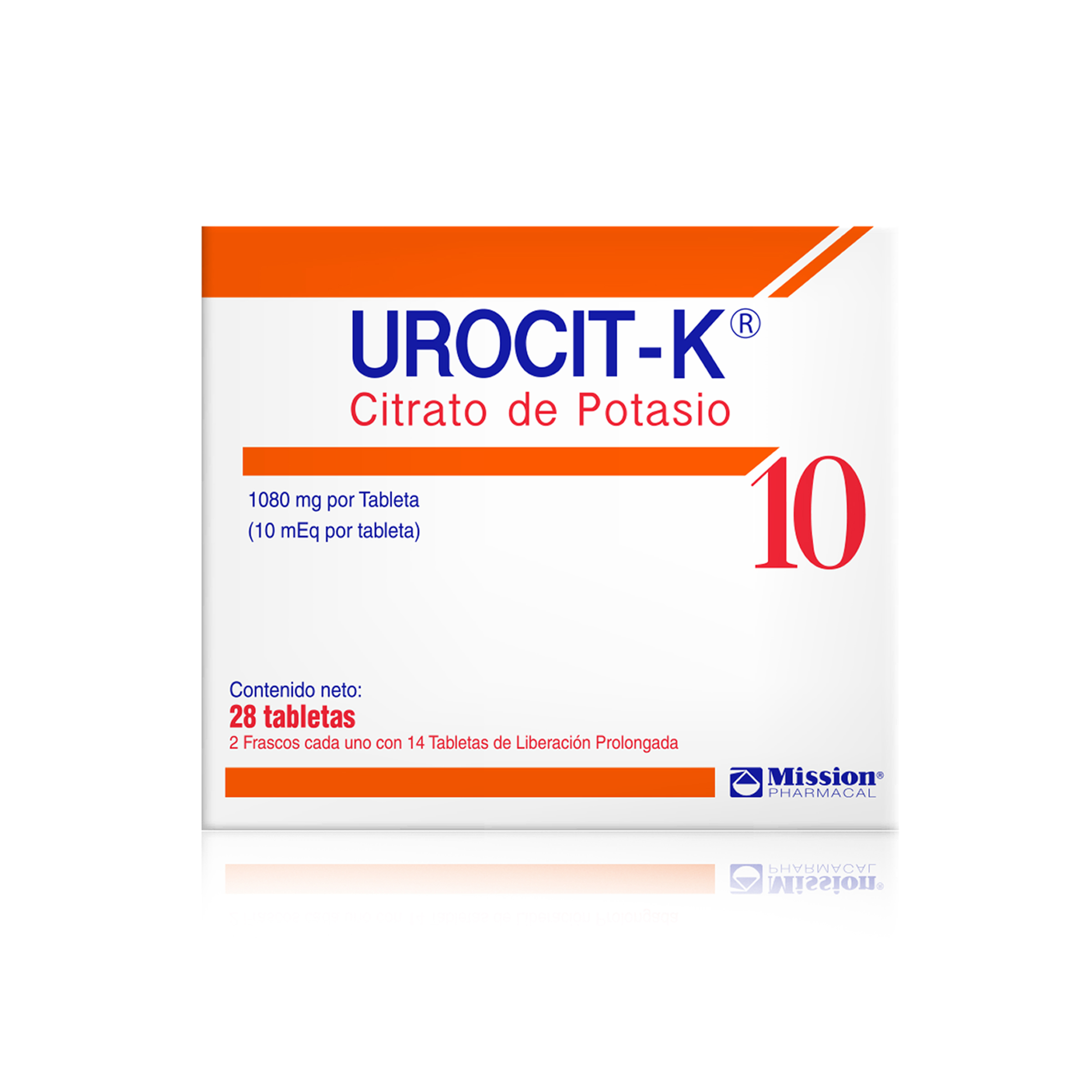 Urocit-K 10 mEq caja x 28 tabletas