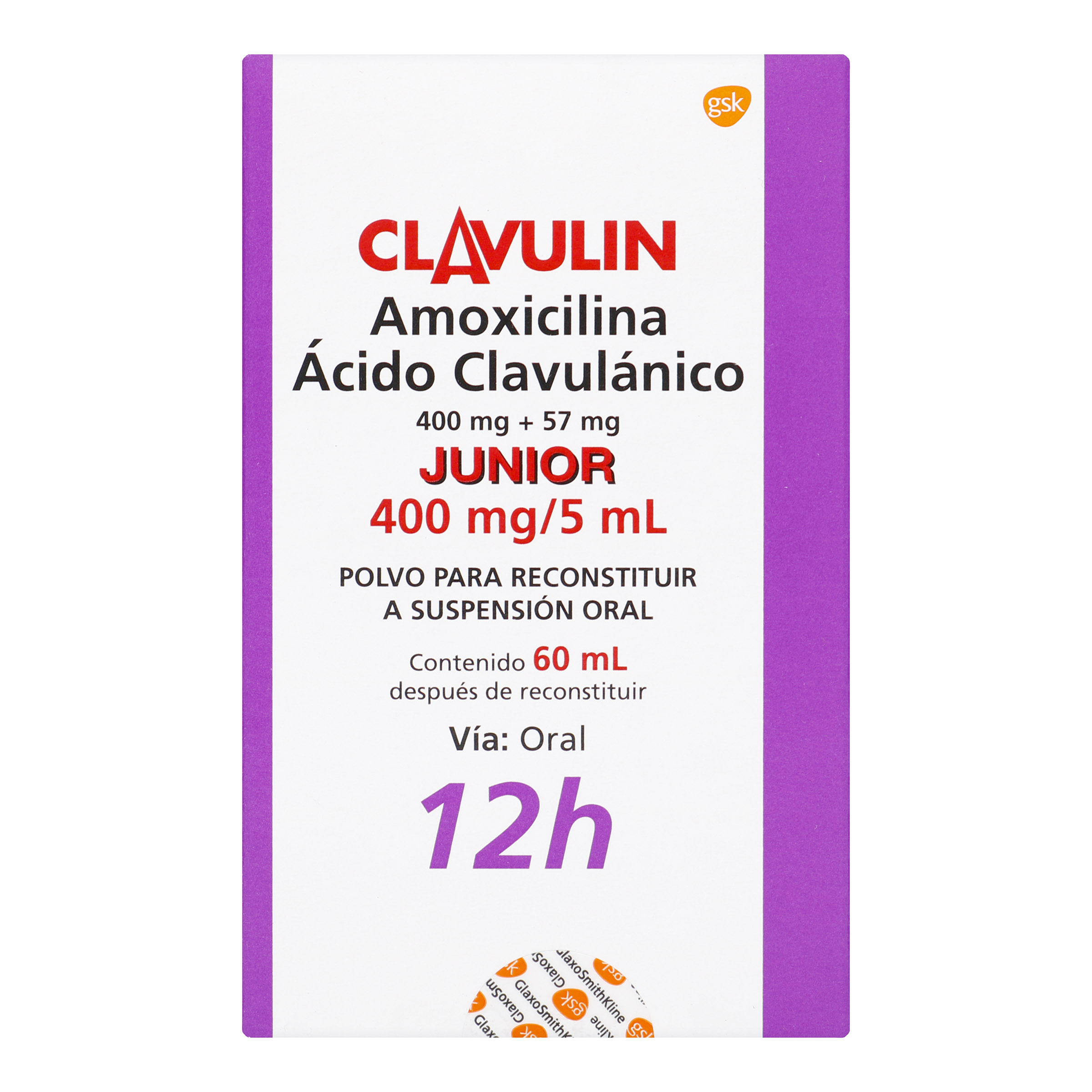 Clavulin Junior 400 mg/5 mL Suspensión Oral